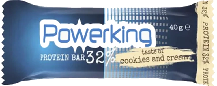 Powerking 40g Proteinbar Cookies&Cream
