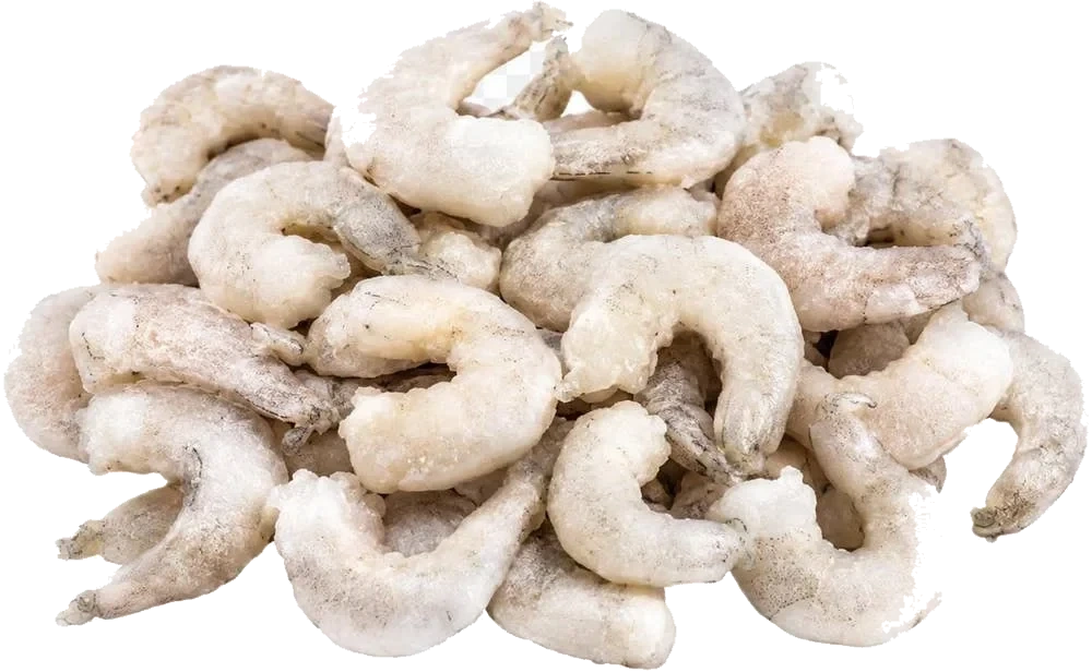 Rå scampi uten skall