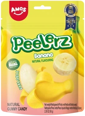 Peelerz Gummy Banana 65g Amos
