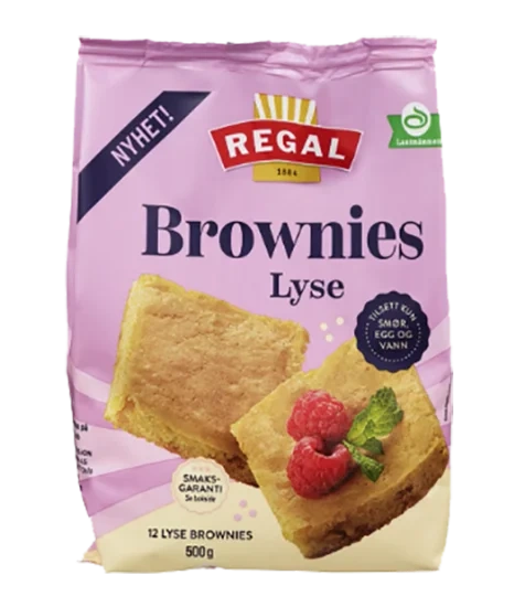 Regal Brownies Lyse Mix 500g