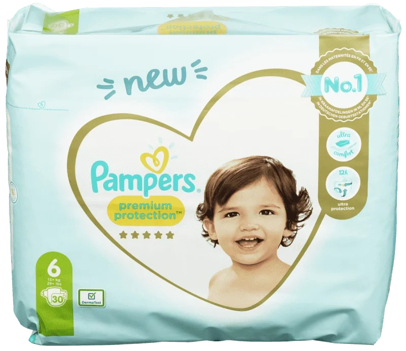 Pampers Premium Protection S6 13-18kg 30stk