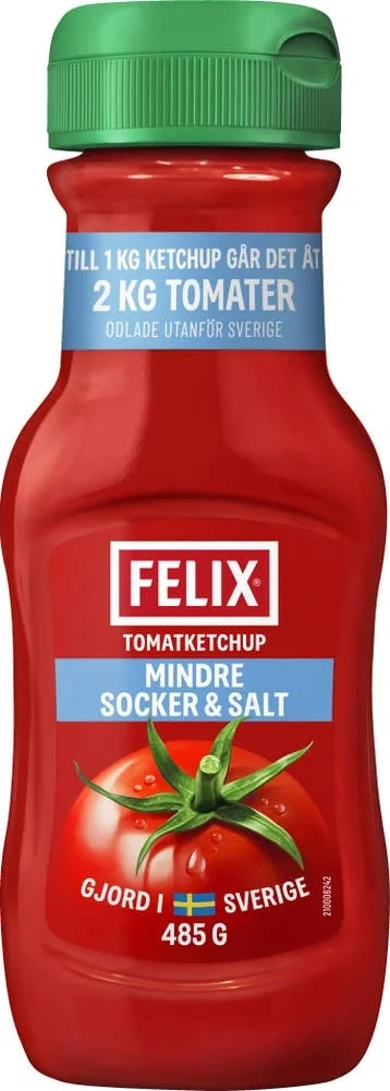 Ketchup Mindre Socker & Salt