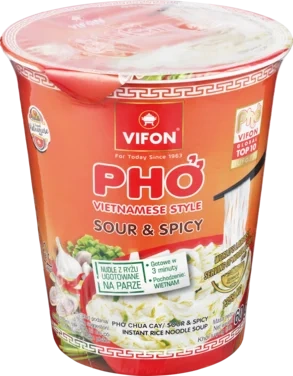 Vifon Pho Nudelsuppe i Kopp