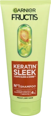 Fructis Shampoo Keratin Sleek 200ml Garnin