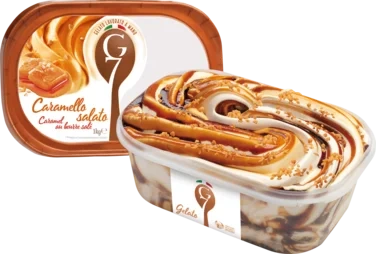 Caramello Salato 2l G7 Ekte Italiensk Iskrem