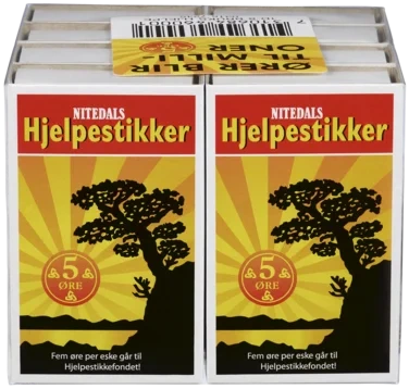 Fyrstikker Brukseske 8pk Nitedals