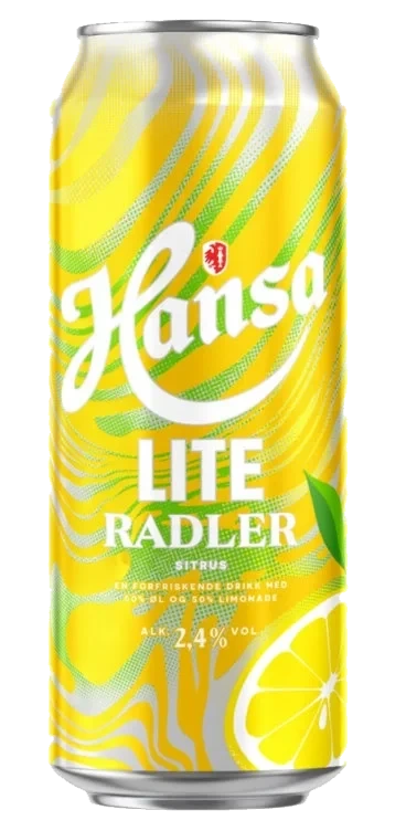 Hansa Radler Lite Citrus 0,5lx6 boks