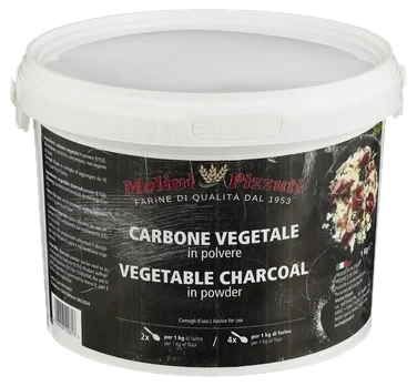 Vegetabilsk Kull Pulver 1kg Molini Pizzuti