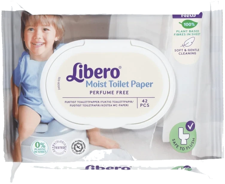 Libero Fuktig Toalettpapir 42stk