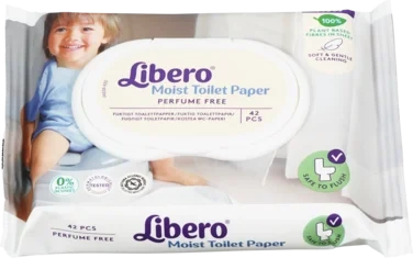 Libero Fuktig Toalettpapir 42stk