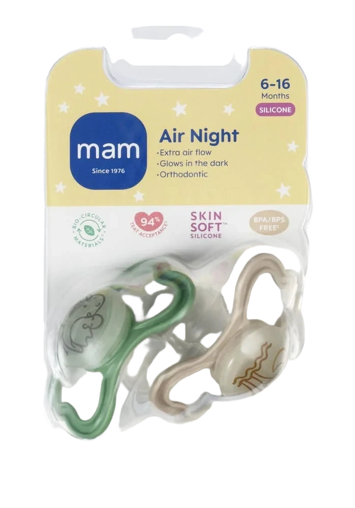 Narresmokk Air Night 6-16m Silk 2stk Mam