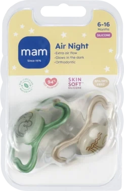 Narresmokk Air Night 6-16m Silk 2stk Mam