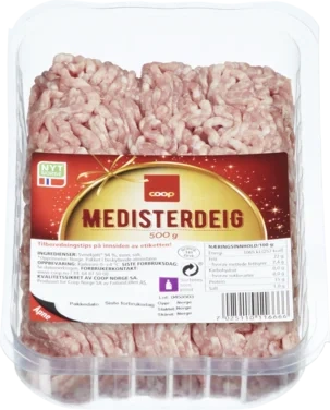 Coop Medisterdeig 500g