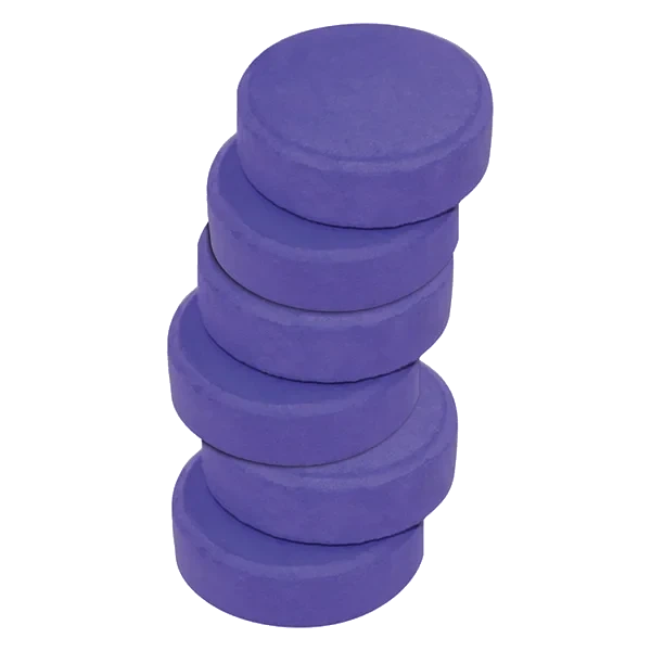 Fargepucker Lilla 55-57 Mm, 6 Stk