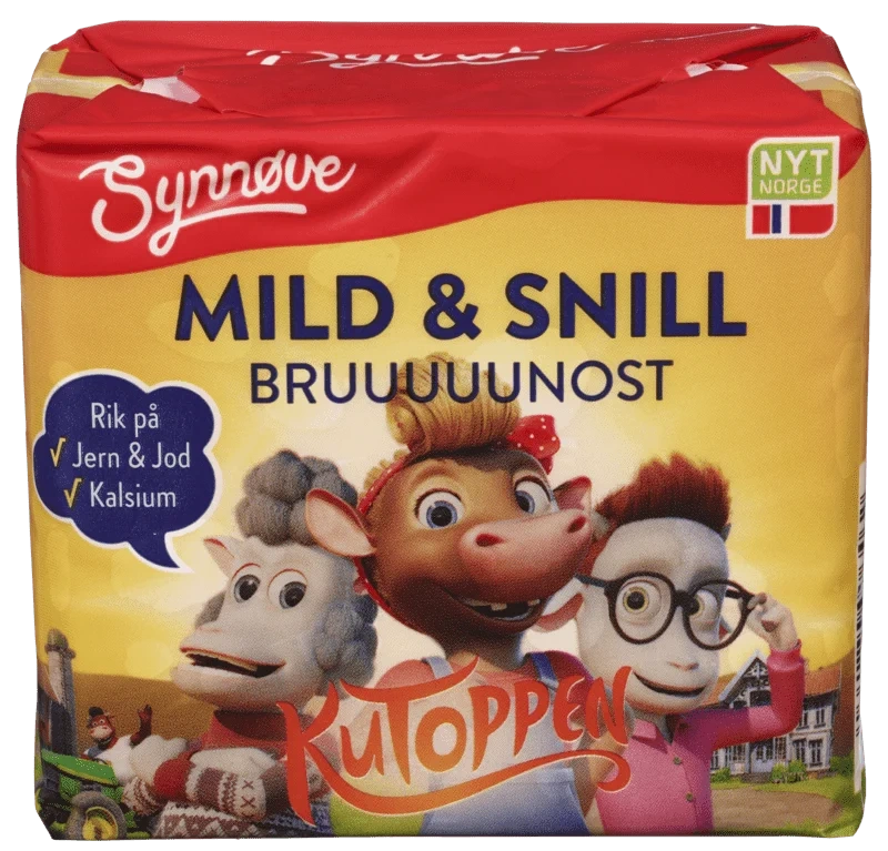 Synnøve Mild & Snill Brunost 480g