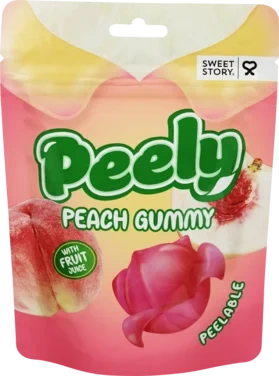 Peely Gummy Peach 85g