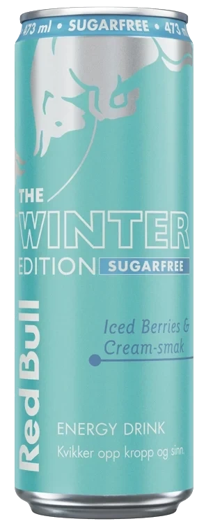 RED BULL Winter edition sukkerfri 473ml bx