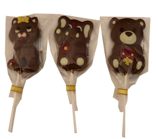 Sjokolollipop Ass Figurer 35g
