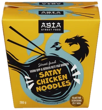 Satay Kylling med Nudler 280g