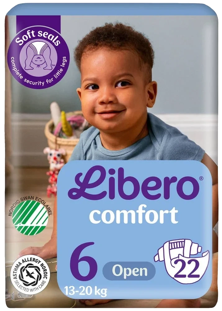 Comfort åpen bleie