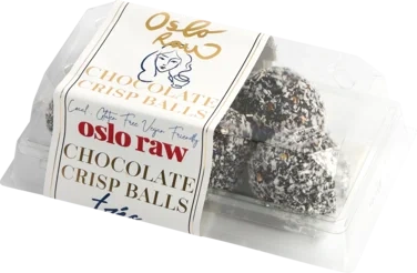 Chocolate Crisp Balls 5pk 150g Oslo Raw