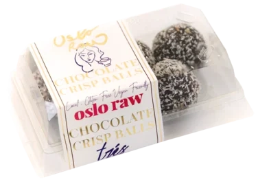Chocolate Crisp Balls 5pk 150g Oslo Raw