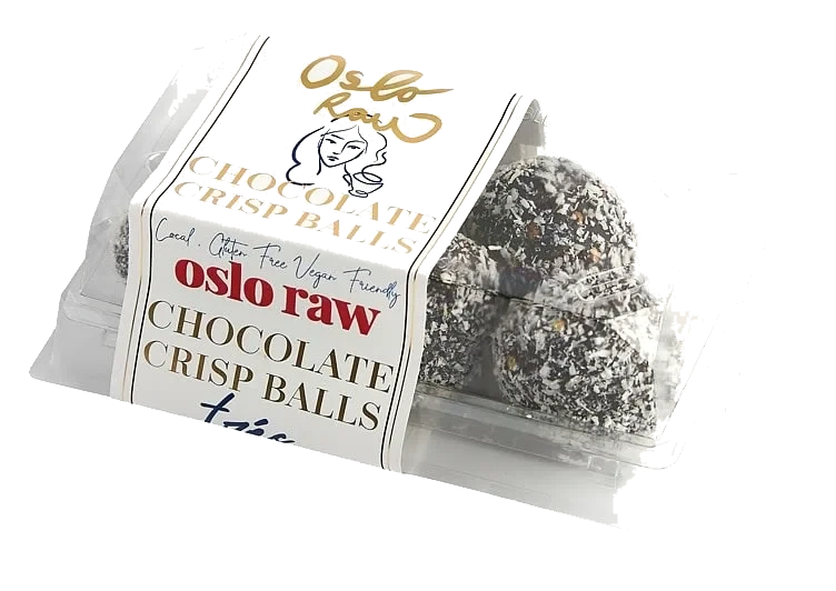 Chocolate Crisp Balls 5pk 150g Oslo Raw