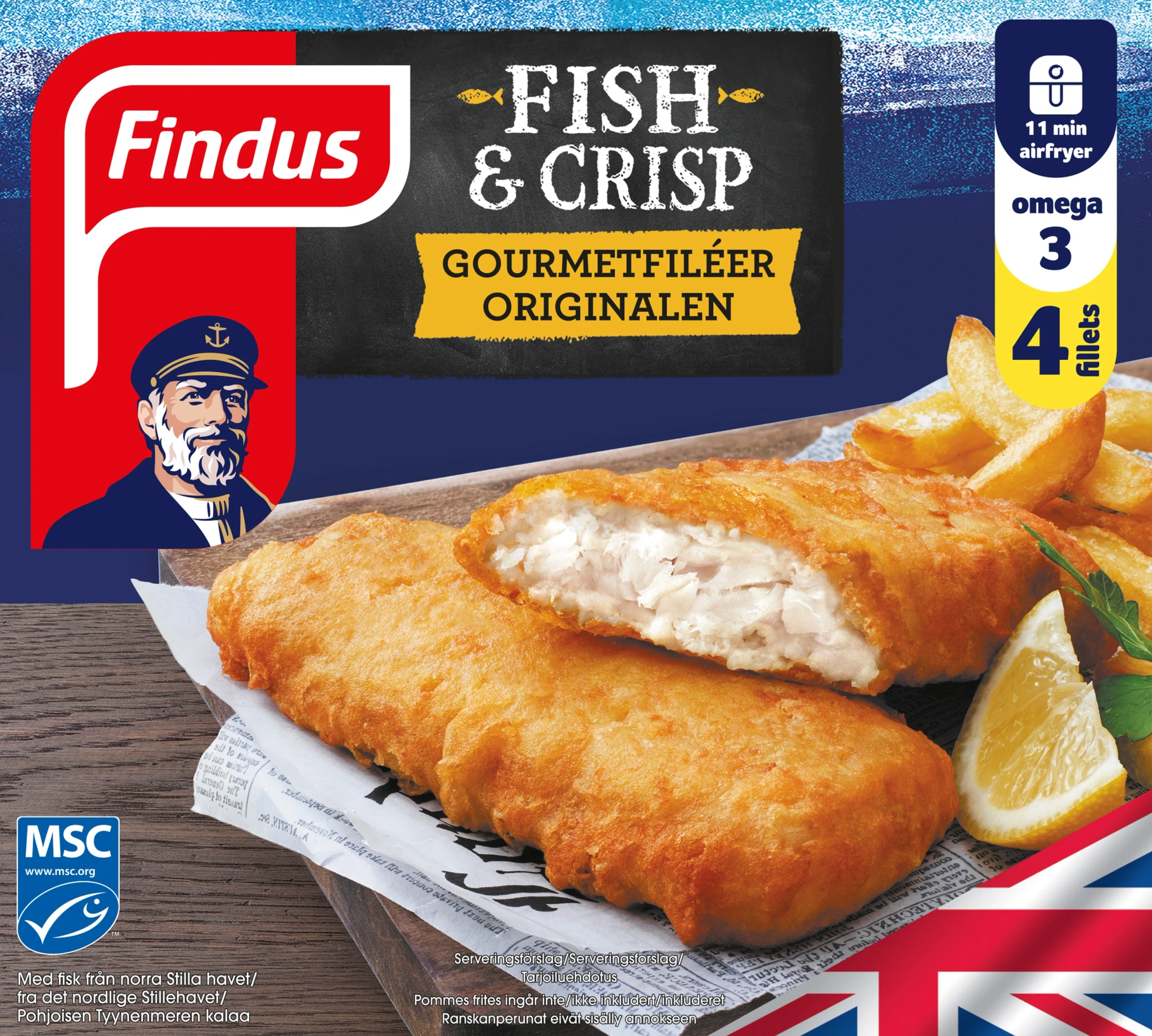 Fish & Crisp Gourmetfiléer