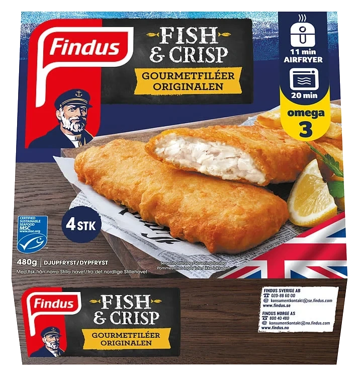 Fish & Crisp Gourmetfiléer