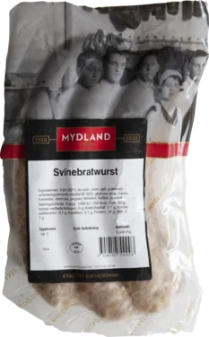 Svinebratwurst Frys Mydland