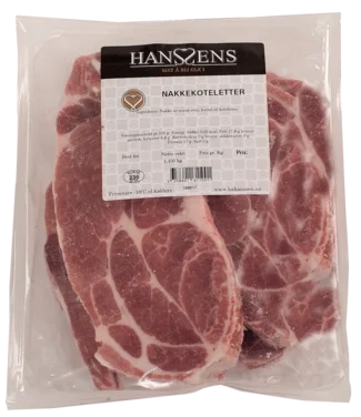 Nakkekoteletter Marinerte Frys