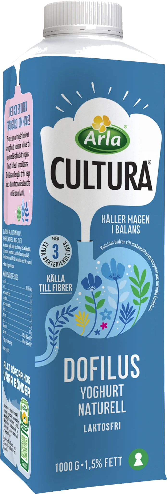 Cultura® Dofilus yoghurt naturell 1000 g