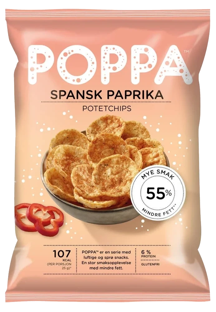 Poppa spansk paprika