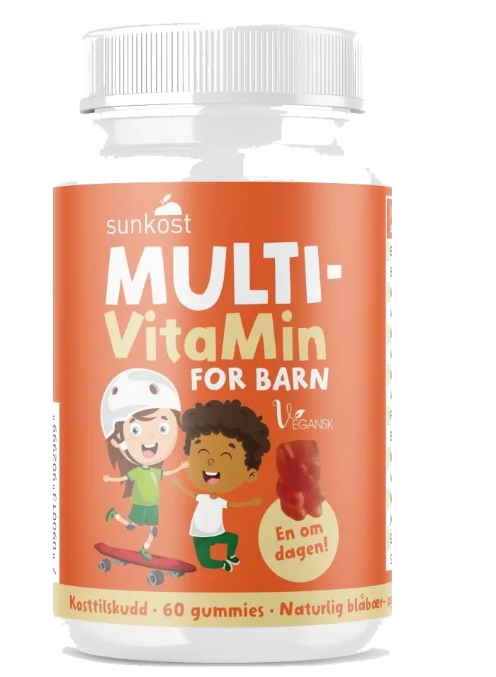 Sunkost Multivitamin gummies for barn