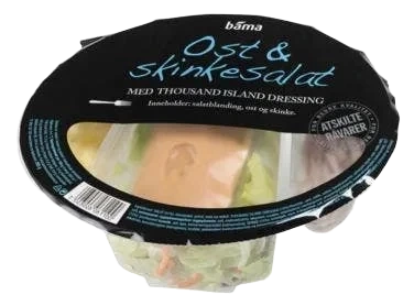Ost & Skinkesalat med Thousand Island Dressing 255g Grønn&Frisk
