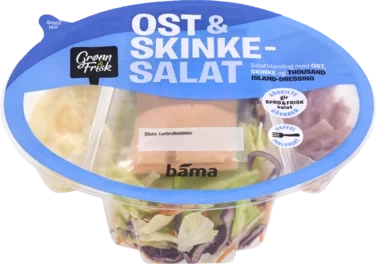 Ost & Skinkesalat med Thousand Island Dressing 255g Grønn&Frisk