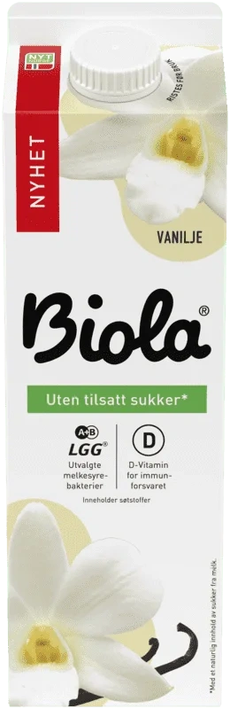 Tine Biola Vanilje Uten 1000g