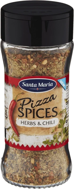 Santa Maria Pizza Spices Herbes & Chili 58g