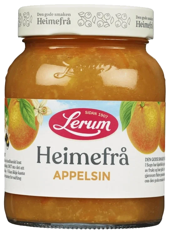 Appelsinmarmelade Heimefrå 390g Lerum