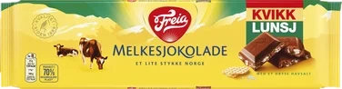 Melkesjokolade Kvikk Lunsj 200g Freia