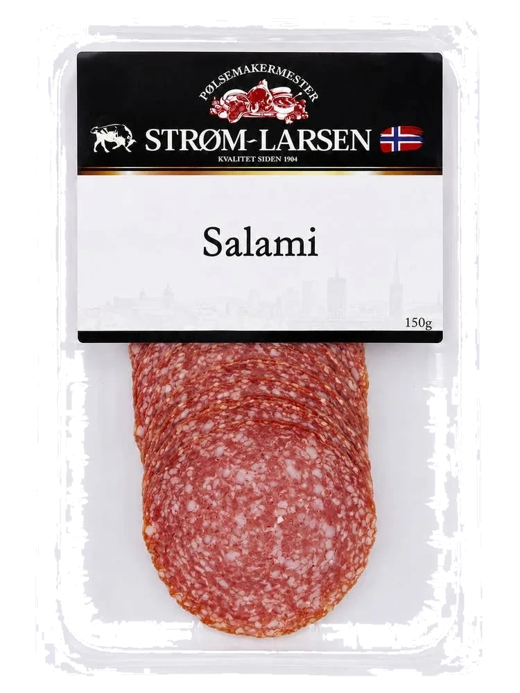 Salami skivet