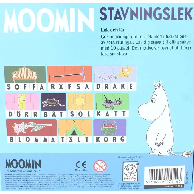 Mumin Stavningslek