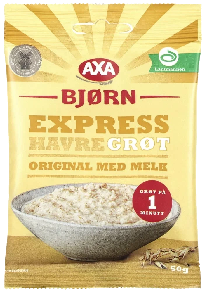 Havregrøt med melk
