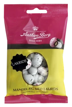 Mandelegg Lakris 80g