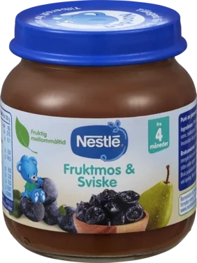 Fruktmos & Sviske 4m 125g