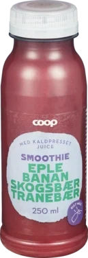 Apple, Banana, "mixed Black Berries" Smoothie