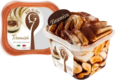 Tiramisu 150ml G7 Ekte Italiensk Iskrem