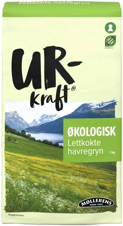 Havregryn Økologisk 1kg Urkraft