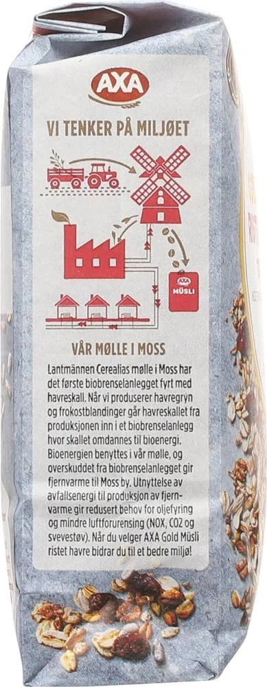 Ristet havre & tranebær