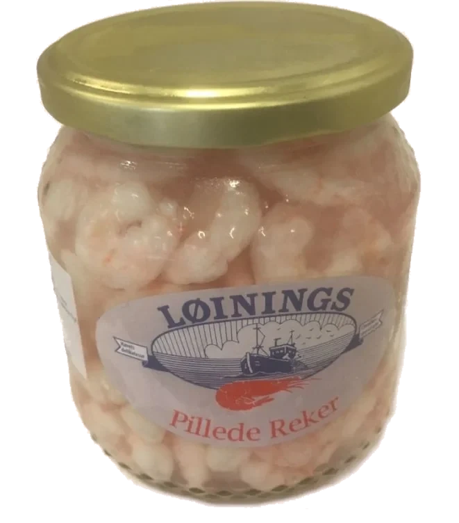 Reker i Lake 300g Løining